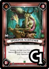 Spoilpox Scrivener - Foil